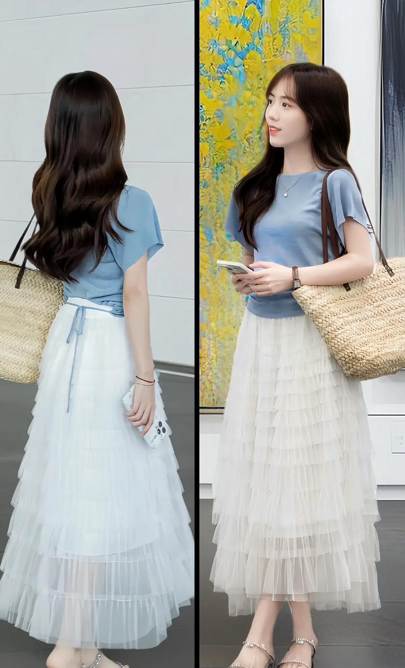 小清新夏季女装怎么搭更出彩？-图2