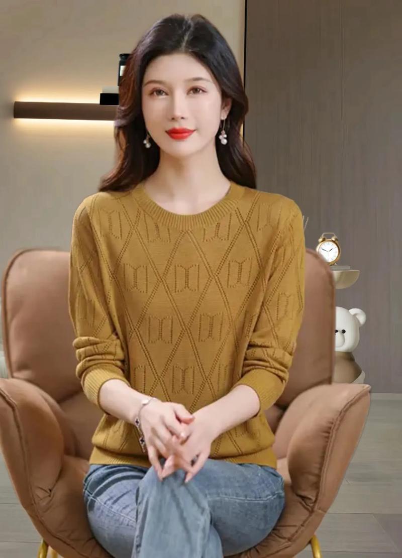 时尚女装新款毛衣图片，2025流行趋势有哪些？-图3