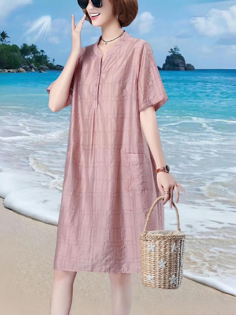 韩版棉麻女装夏装,舒适与时尚怎么平衡?-图1 韩版棉麻女装夏装,舒适与时尚怎么平衡?-图1