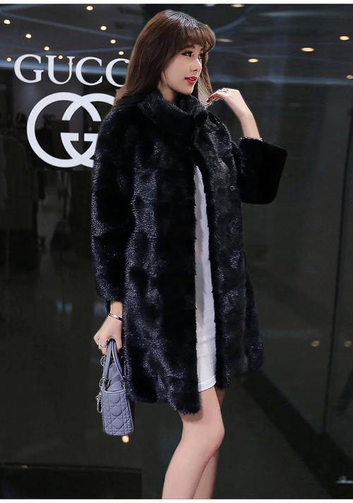 天猫高挡皮草大衣女装-图3