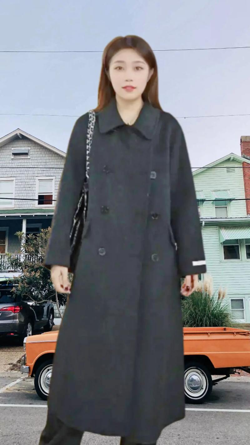 这款女装休闲中长款外套,适合什么场合穿?-图2 这款女装休闲中长款外套,适合什么场合穿?-图2