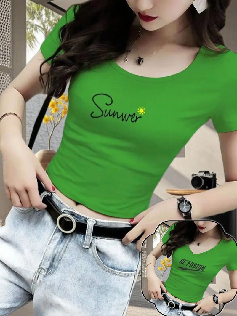 韩版时尚夏季女装图片-图1