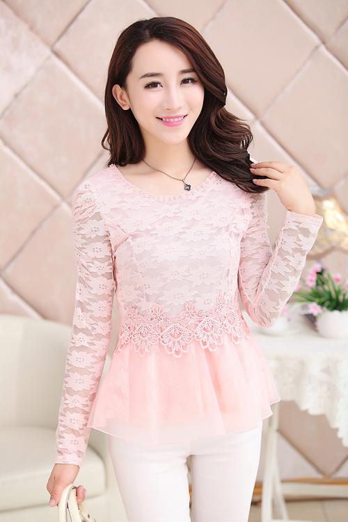 夏季长袖蕾丝女装，图上款式适合什么场合？-图1