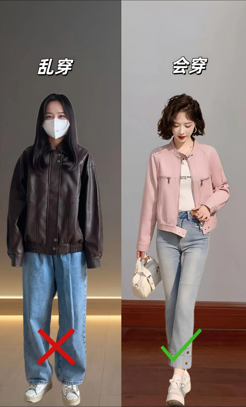 春季小皮衣怎么搭才时髦?-图1 春季小皮衣怎么搭才时髦?-图1