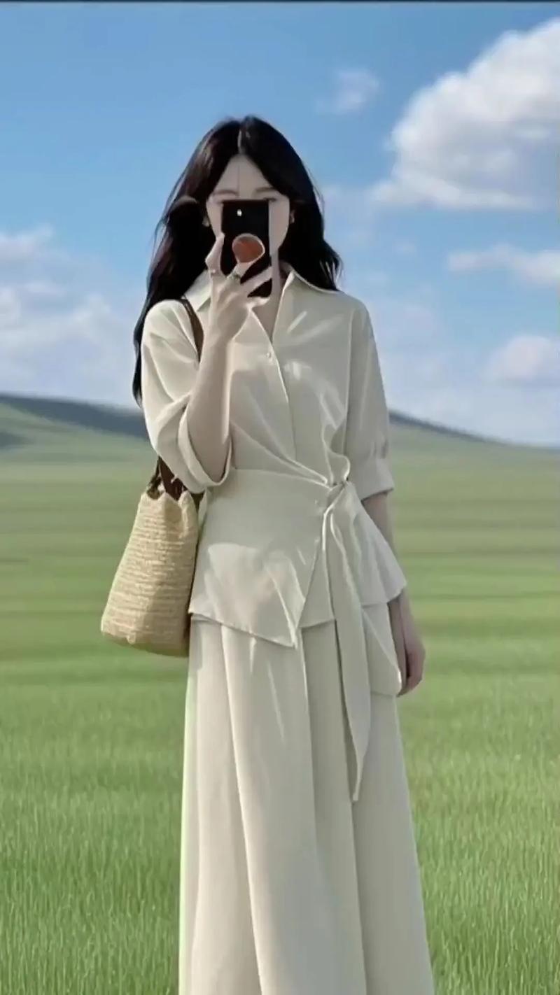 夏季女装百搭图，这样搭真的好看吗？-图2