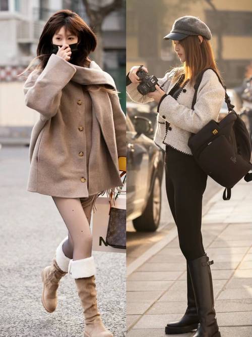 秋冬女装街拍，如何搭出高级感？-图1
