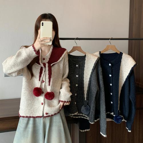韩版毛衣外套新款，显瘦百搭怎么选？-图1
