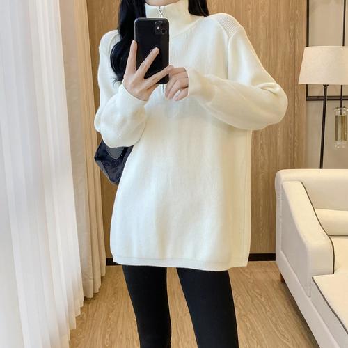 长款打底上衣怎么选才保暖又显瘦？-图1