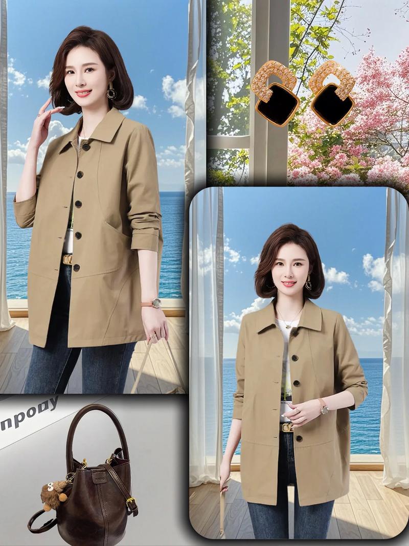 春款女装外套新款图片，今年流行什么款式？-图2