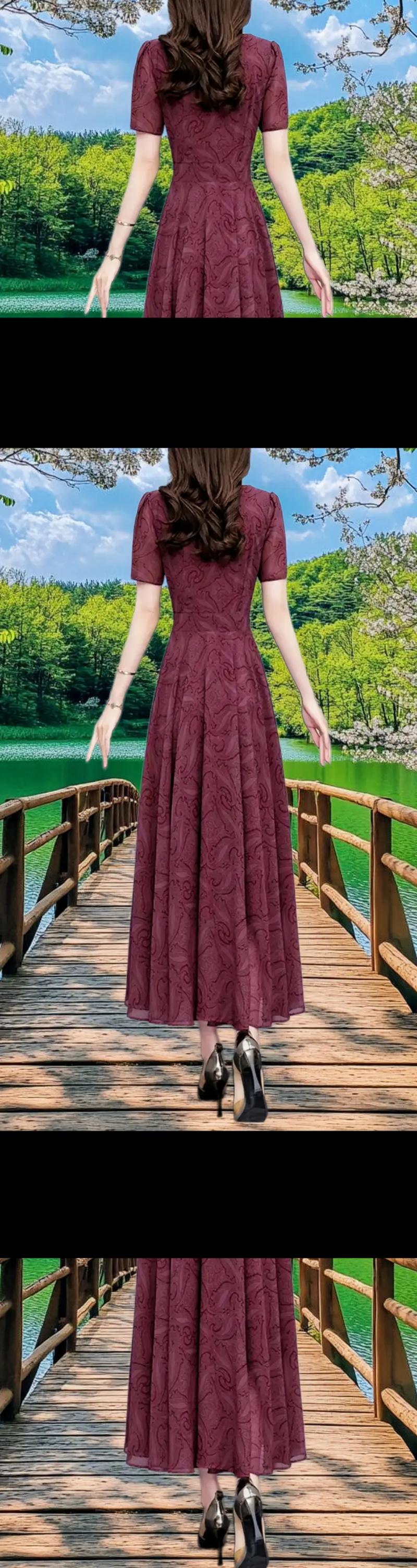 真丝大码中年夏季女装怎么选？-图1