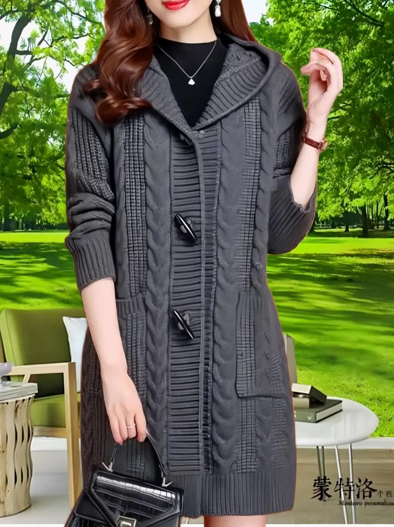 长款针织开衫怎么选才显瘦百搭？-图2