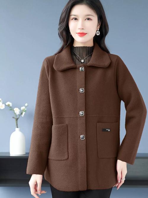 中老年女装呢子大衣怎么选？-图2