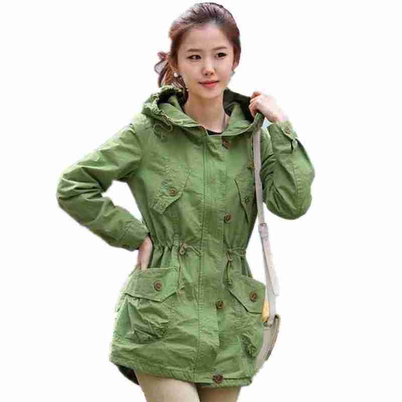 军绿色风衣怎么搭配更显气质？-图1
