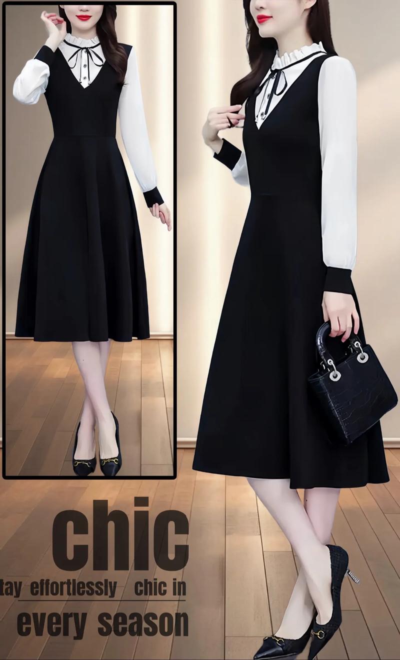 秋季连衣裙怎么选才时尚又百搭？-图1