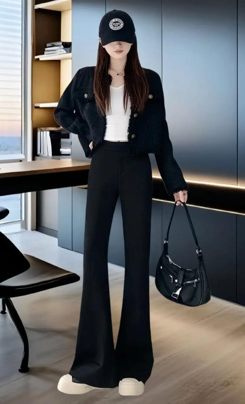 黑裤怎么搭才时髦?-图2 黑裤怎么搭才时髦?-图2