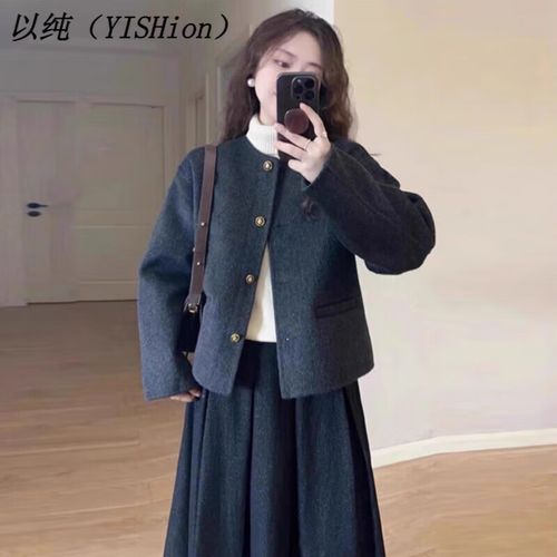 纯毛呢外套女装图片，有哪些风格推荐？-图2