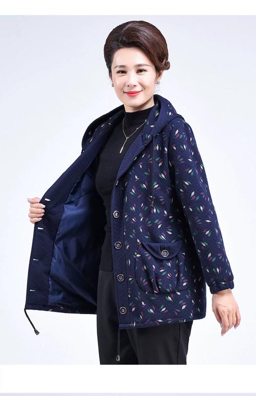 加大码中老年女装外套，尺码与款式怎么选？-图3