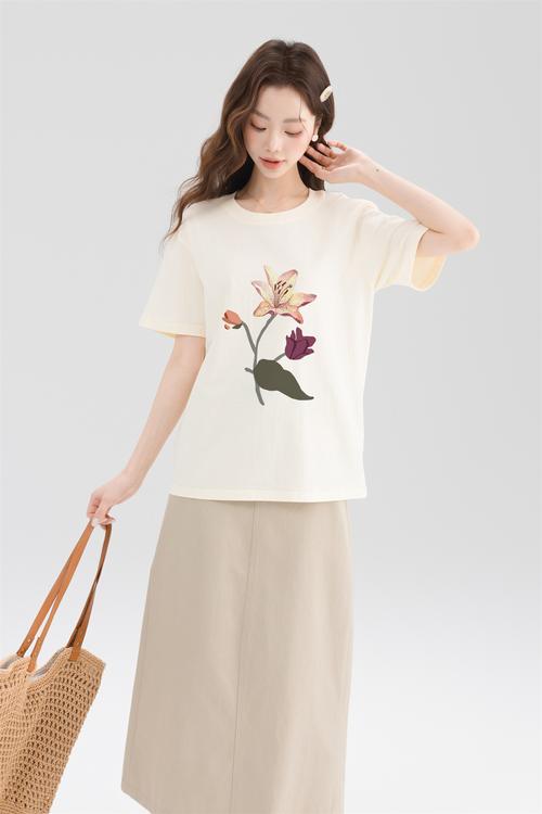 休闲T恤女装图片,有哪些值得欣赏的款式?-图3 休闲T恤女装图片,有哪些值得欣赏的款式?-图3