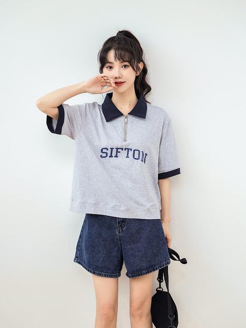 女装新款韩版潮流短袖-图2 女装新款韩版潮流短袖-图2