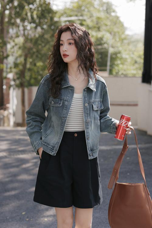 短款牛仔外套女装韩版-图3 短款牛仔外套女装韩版-图3