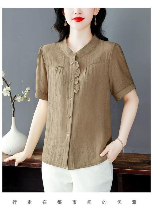 老年女装小款短袖上衣哪里买?-图2 老年女装小款短袖上衣哪里买?-图2