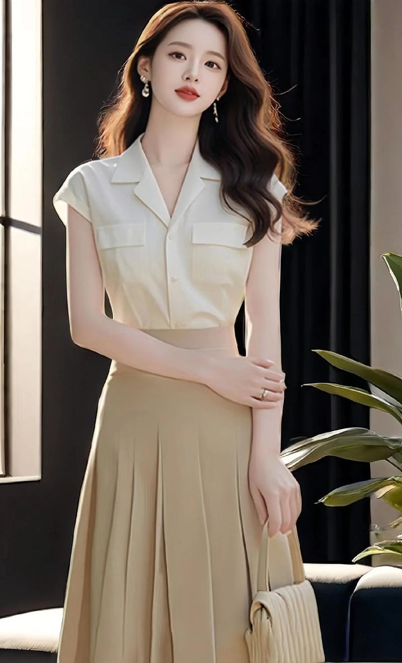 韩范淑女休闲女装风格-图1