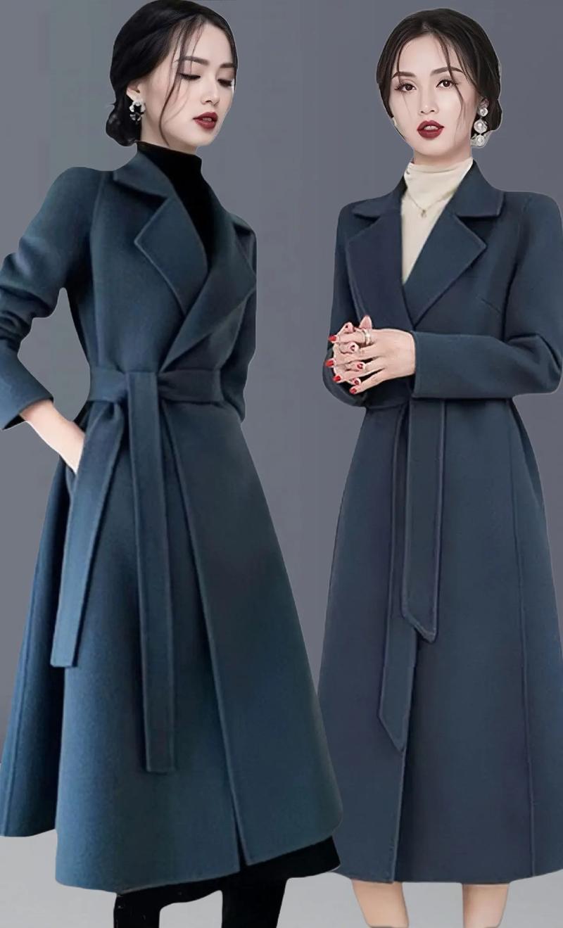 最流行女装大衣图片，今年流行什么款式？-图1