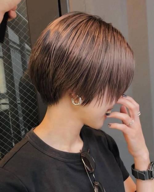 2025最新短发发型图片，哪种适合你？-图3