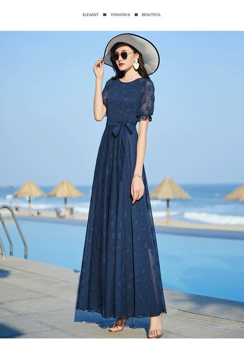 夏装新款连衣长裙，今年流行什么款式？-图2