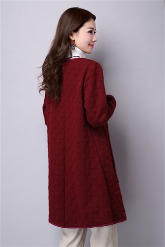 新款红色波点外套,显瘦百搭吗?-图2 新款红色波点外套,显瘦百搭吗?-图2