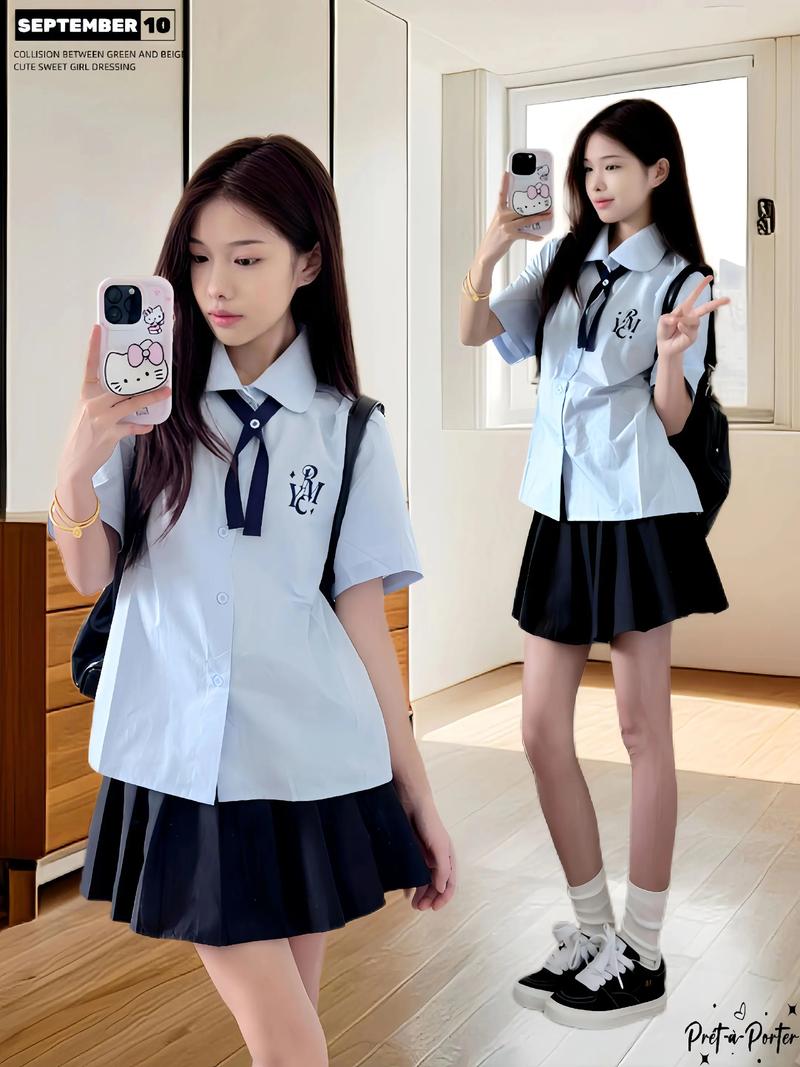 中学生如何穿出学院风女装?-图1 中学生如何穿出学院风女装?-图1