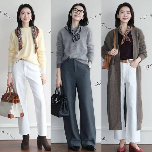 40岁女装搭配图，怎么搭更显气质？-图1