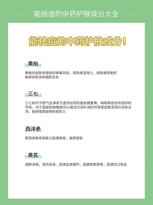 中药祛斑祛痘有哪些？-图2