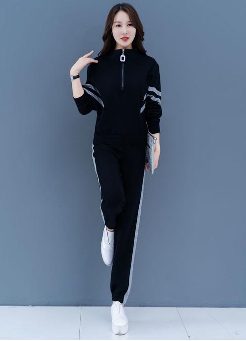 秋装休闲套装新款，哪种风格更显瘦？-图2