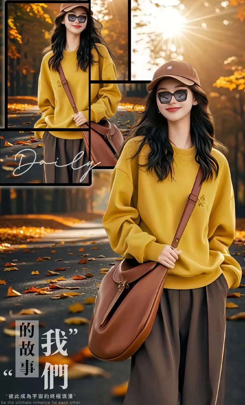 秋装休闲套装新款，哪种风格更显瘦？-图3