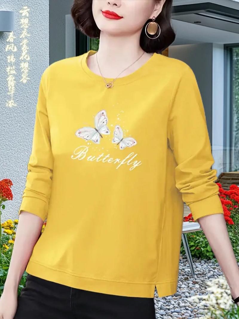 秋款打底上衣图片有哪些新款?-图1 秋款打底上衣图片有哪些新款?-图1