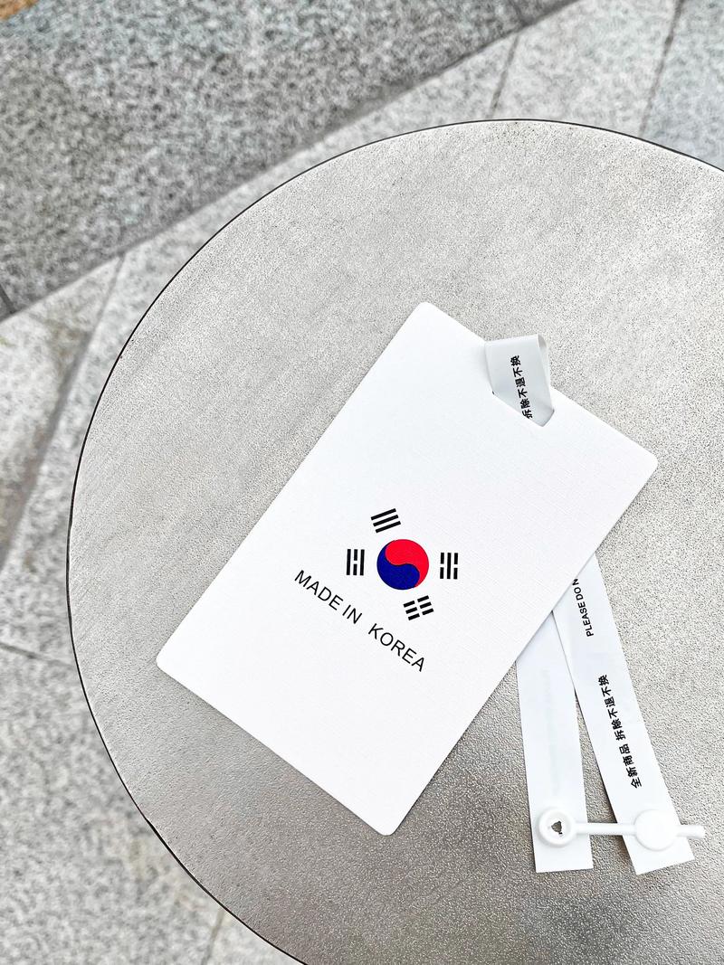 韩国女装个性吊牌有何设计巧思？-图3
