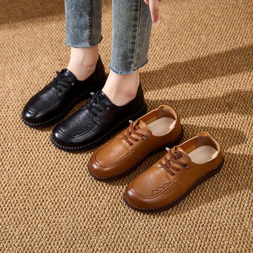 防滑秋鞋怎么选？平底款舒适吗？-图3