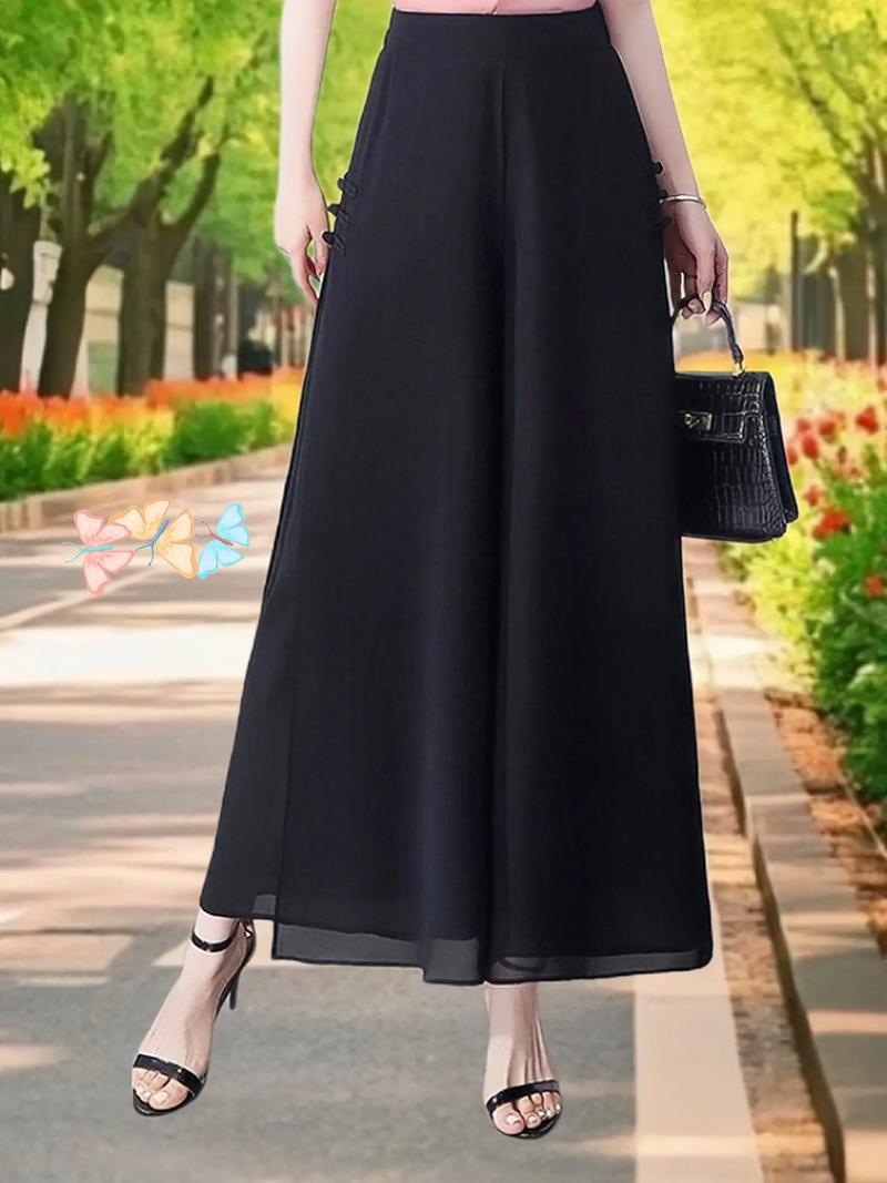 雪纺裤子女装2025，春夏新款怎么选？-图3