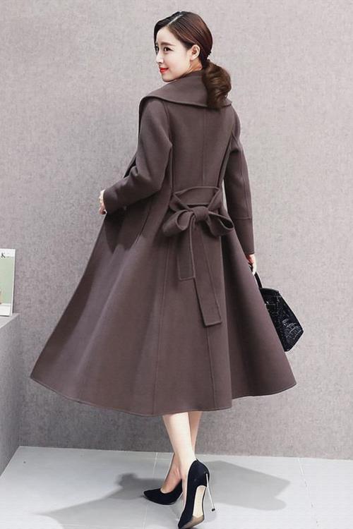 冬天外套女装风衣图片有哪些流行款？-图3