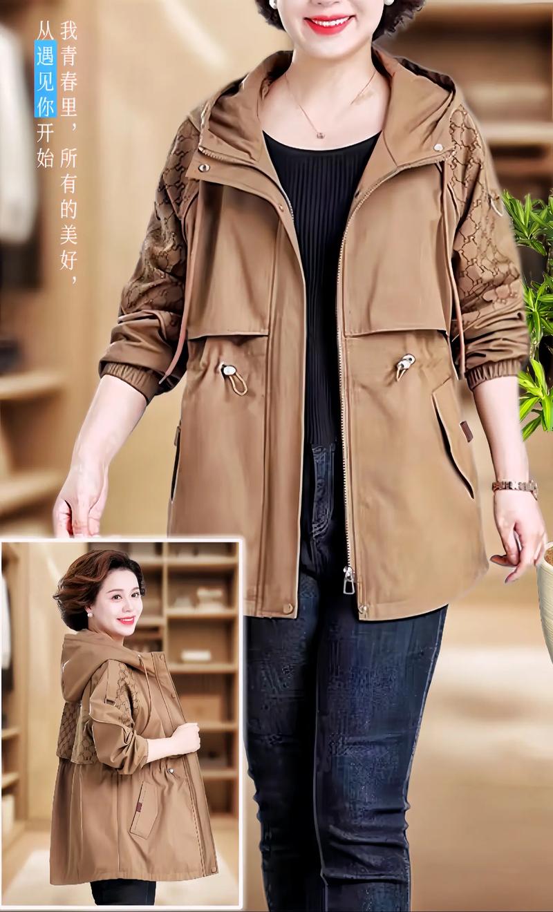 春装新款女装长款外衣-图2