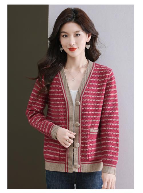 胖人穿毛衣外套怎么选才显瘦好看？-图3