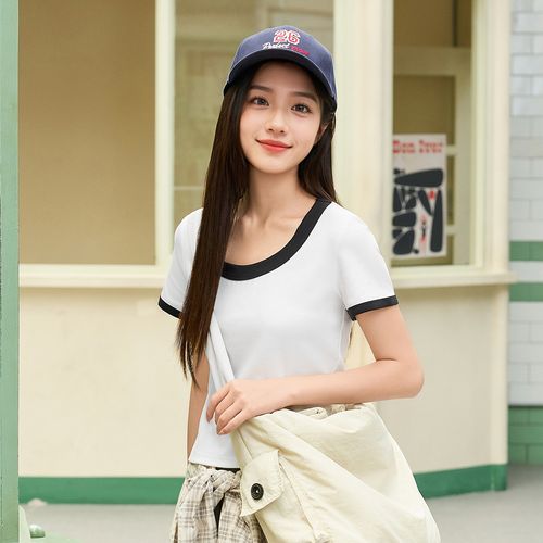 夏季短款女装，如何选对款式显高显瘦？-图2