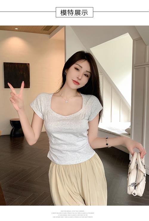 夏季新款修身T恤，修身显瘦怎么选？-图2