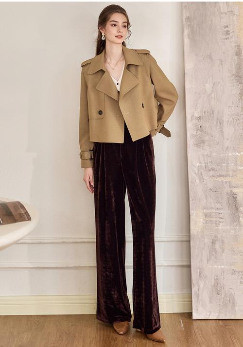 女装最新时尚时装长裤-图3