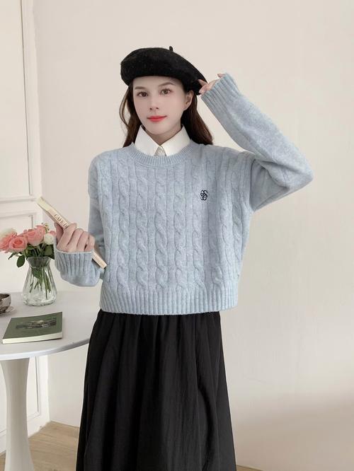 新款韩版女装毛衣图片，新款款式有哪些？-图1