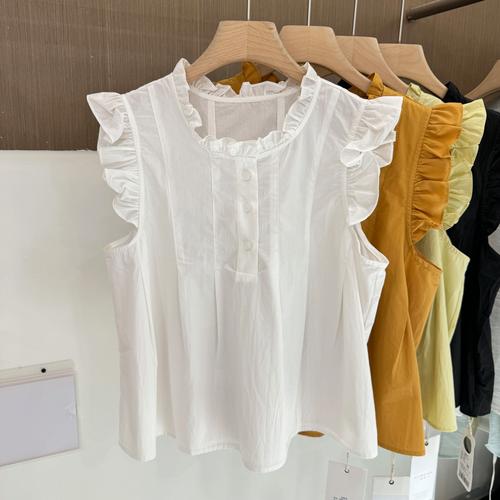 夏天女装无袖衬衫怎么选才显瘦又百搭?-图2 夏天女装无袖衬衫怎么选才显瘦又百搭?-图2