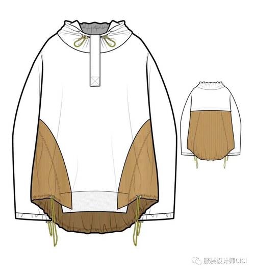 女装春夏正背面款式图,有哪些设计亮点?-图1 女装春夏正背面款式图,有哪些设计亮点?-图1