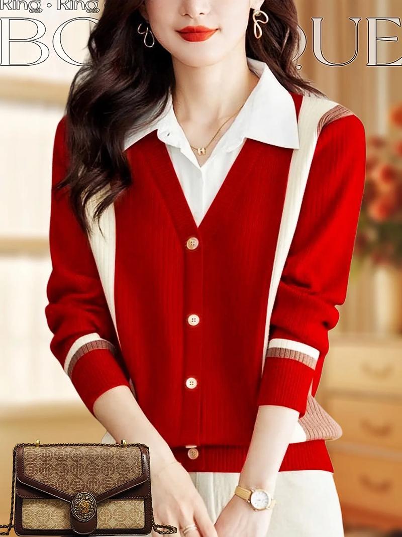 衬衫毛衣拼接怎么搭才时髦？-图1