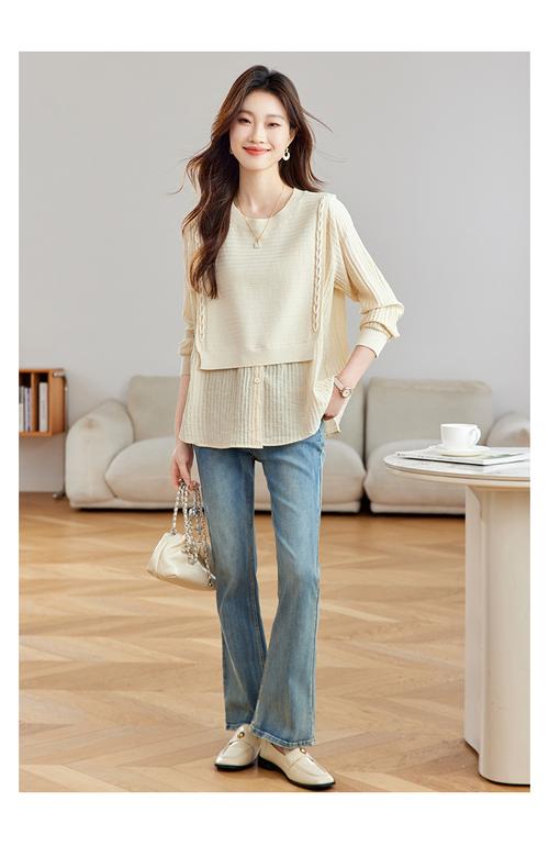 衬衫毛衣拼接怎么搭才时髦？-图2